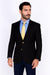 Men's Sport Coat Black Tiglio Suit - Signature Menswear Wool Fabric SuitsOutlet - Brand - High End Suits - High Quality Suits