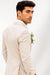 Mens Cotton Suit - White Summer Suit