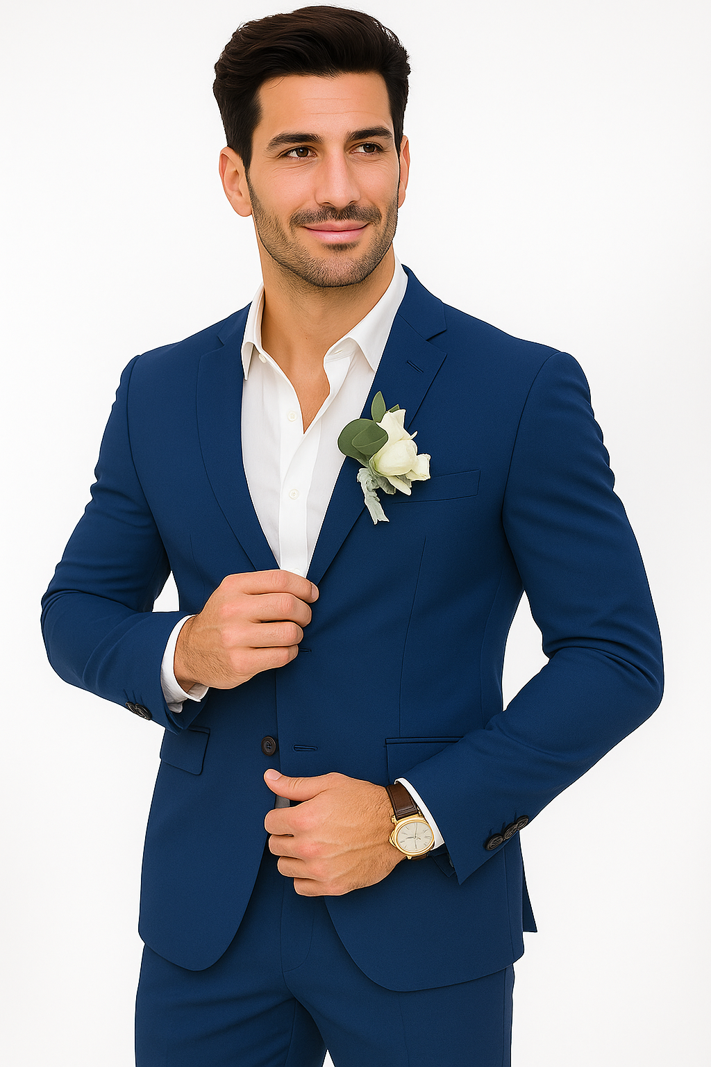Mens Cotton Suit - Royal Summer Suit - Image 9