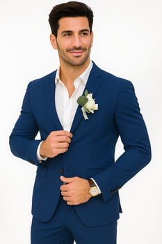 Mens Cotton Suit - Royal Summer Suit - Image 9
