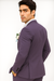 Mens Cotton Suit - Purple Summer Suit