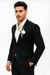 Mens Cotton Suit - Black Summer Suit