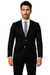 Mens Cotton Fabric Suit - Black Suit For Summer