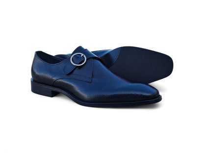 Carrucci Single Monk Strap Plain Toe Shoes