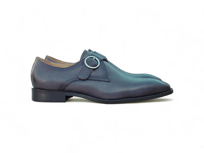 Carrucci Single Monk Strap Plain Toe Shoes