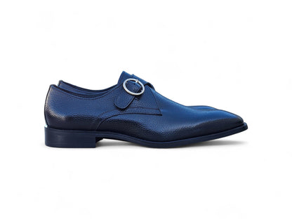 Carrucci Single Monk Strap Plain Toe Shoes