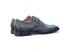 Single Monk Strap Plain Toe Shoes