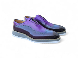 Carrucci Two Tone Oxford With Lightweight Sole