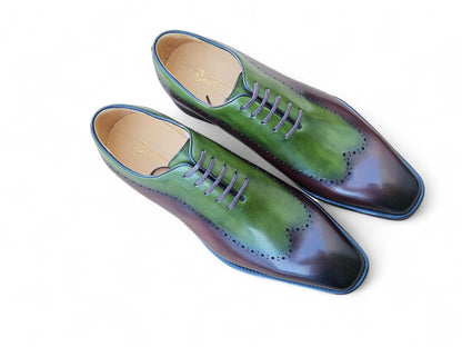 Carrucci Two Tone Oxford With Lightweight Sole
