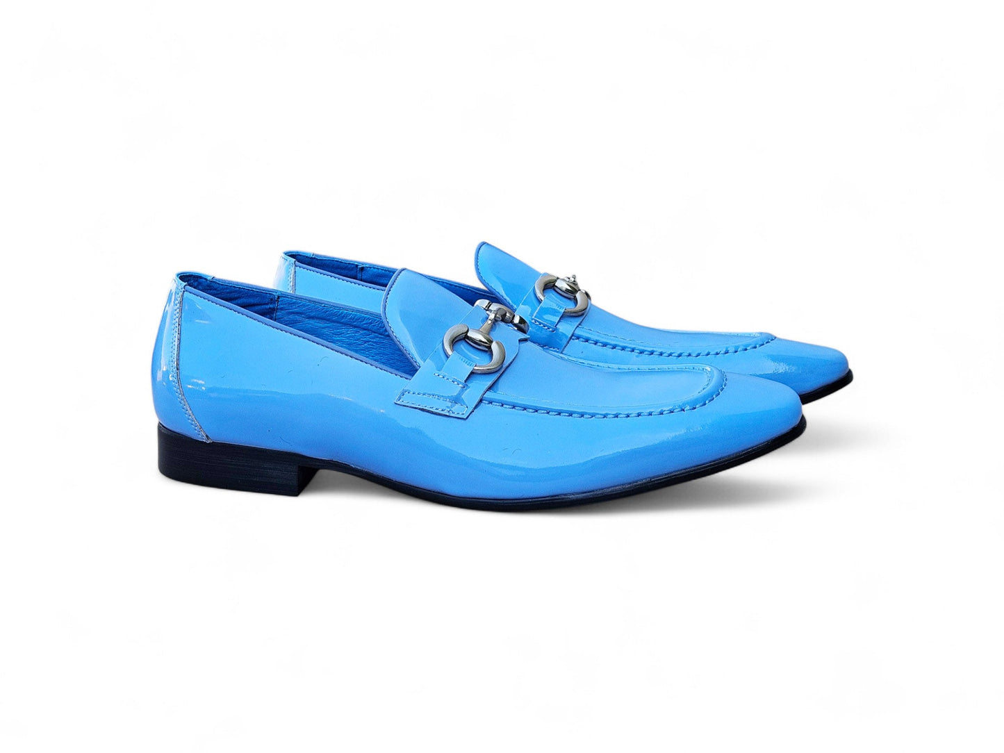 Carrucci Patent Leather Horse Bit Loafer