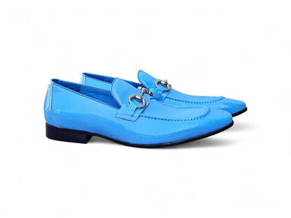 Carrucci Patent Leather Horse Bit Loafer