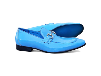 Carrucci Patent Leather Horse Bit Loafer