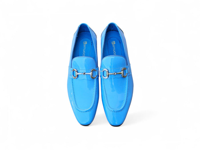 Carrucci Patent Leather Horse Bit Loafer