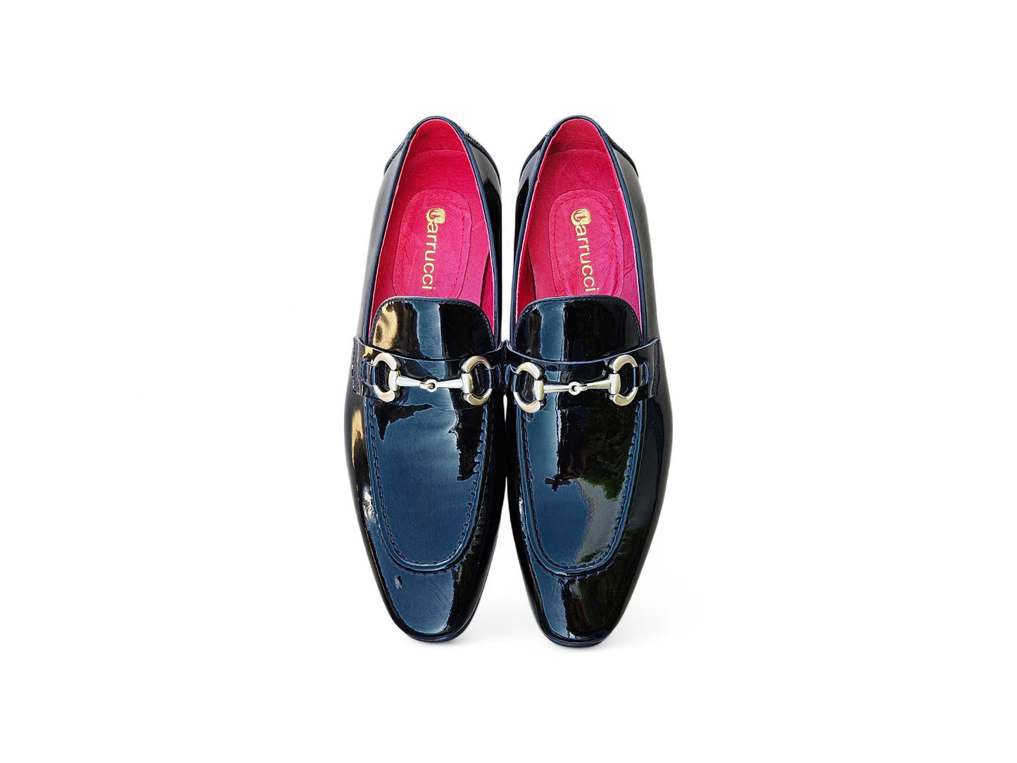 Carrucci Patent Leather Horse Bit Loafer