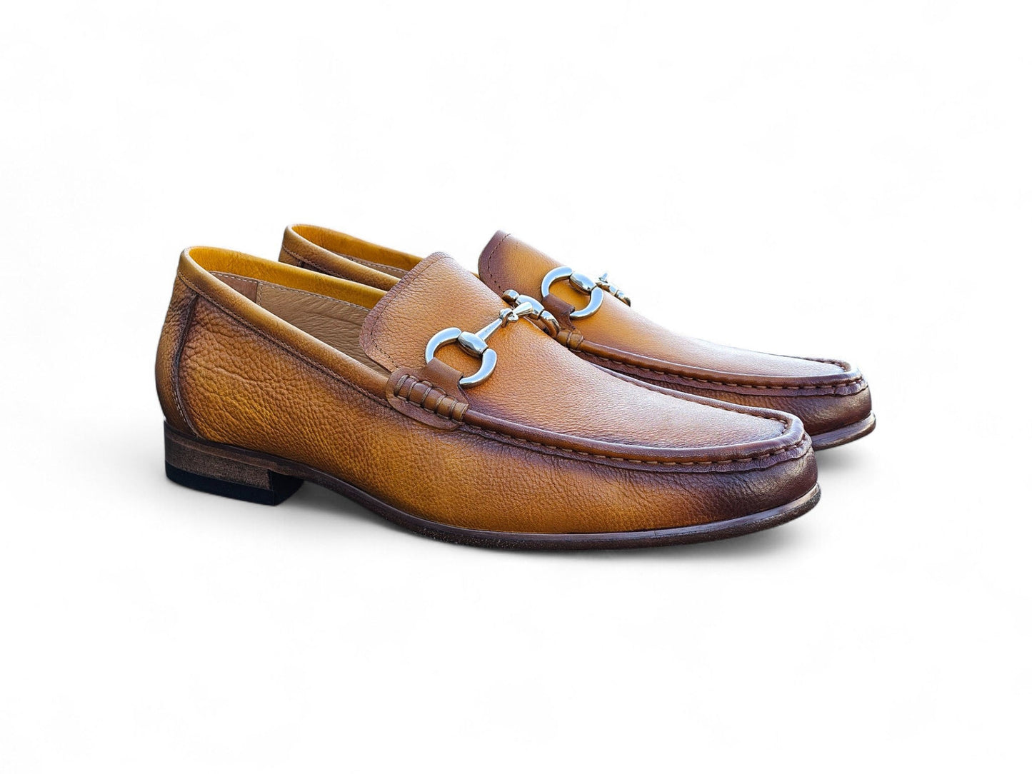 Carrucci Victor Horsebit Loafer Leather Sole