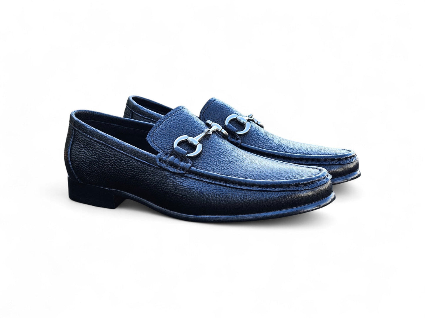 Carrucci Victor Horsebit Loafer Leather Sole