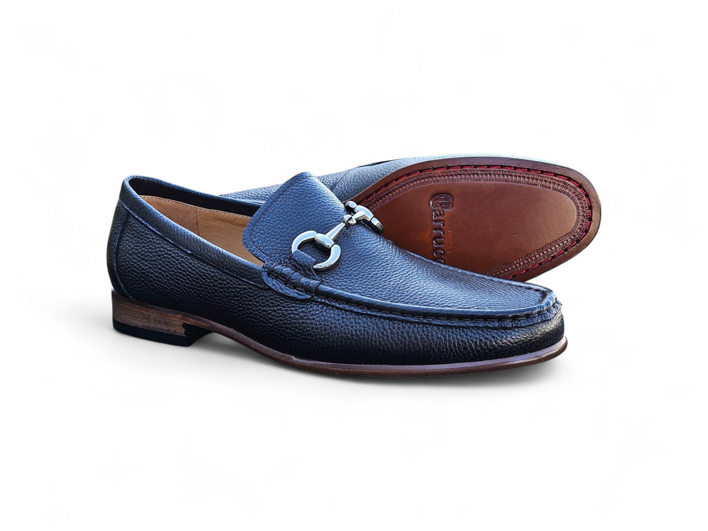 Carrucci Victor Horsebit Loafer Leather Sole