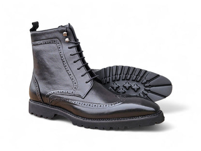 Hudson Wingtip Boot Lug Sole - Image 3