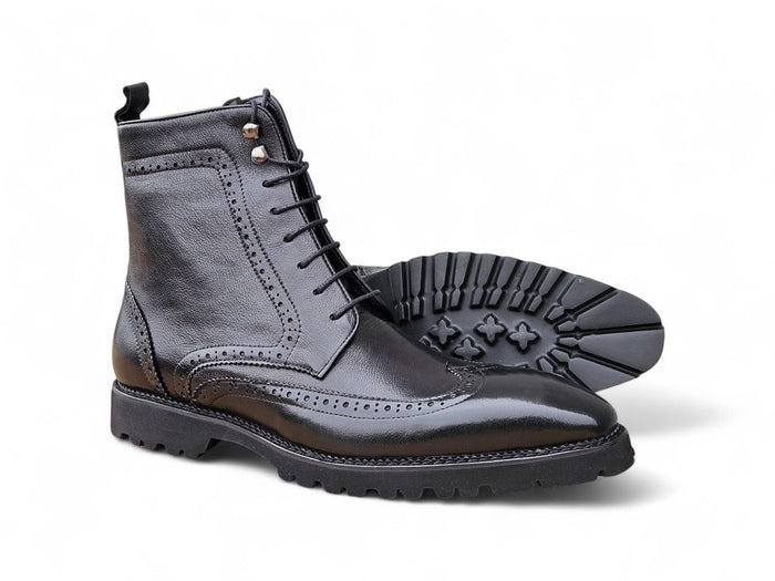 Hudson Wingtip Boot Lug Sole - Image 3
