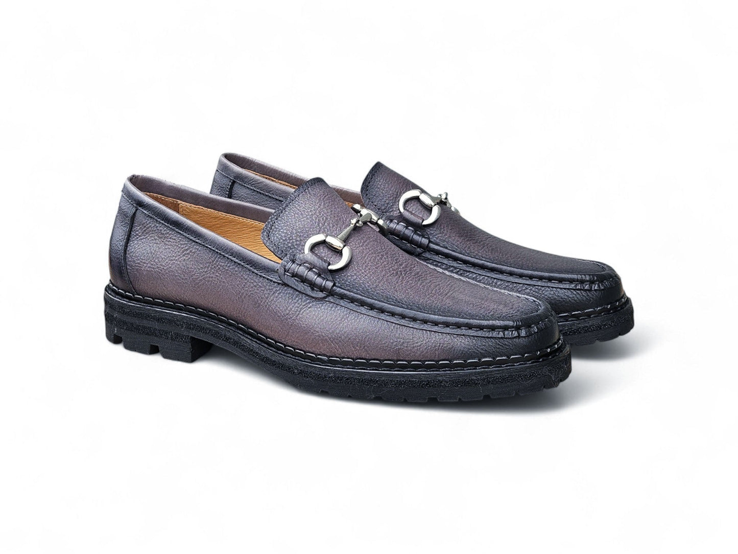 Horsebit Loafer Lug Sole - Image 11