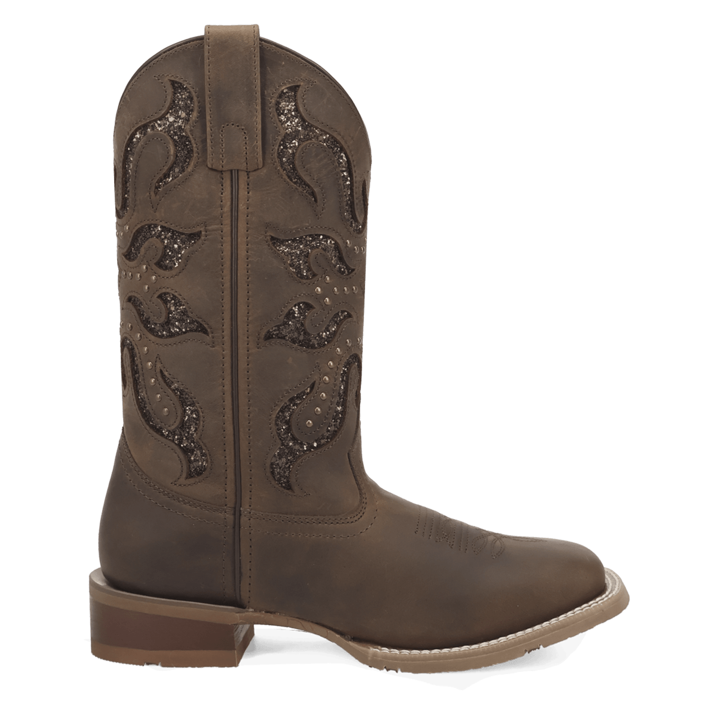 Laredo Lonestar Lace Leather Boot - Classic Western Style