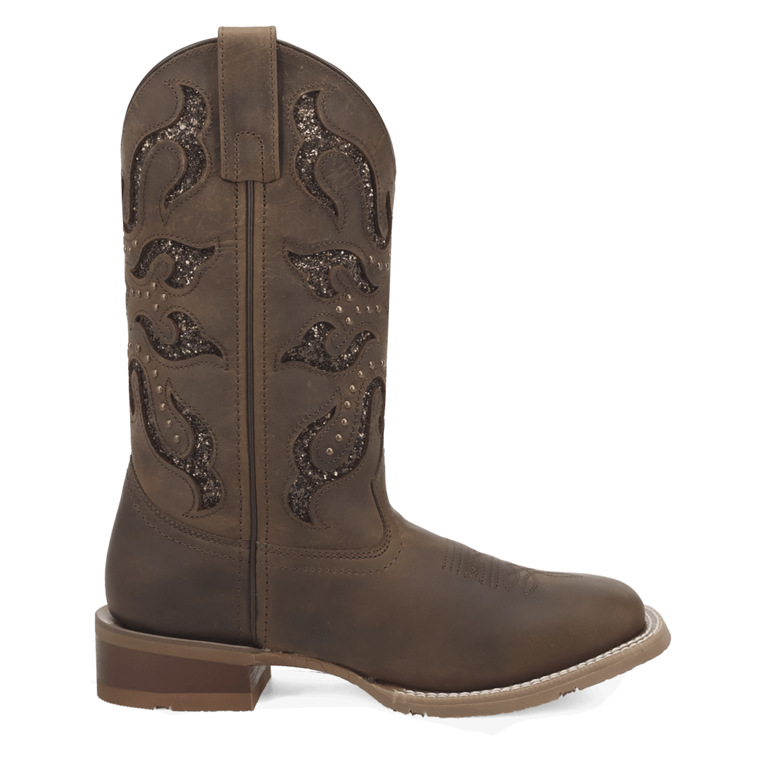 Laredo Lonestar Lace Leather Boot - Classic Western Style