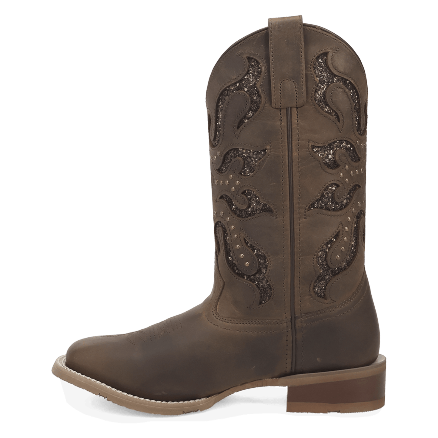 Laredo Lonestar Lace Leather Boot - Classic Western Style