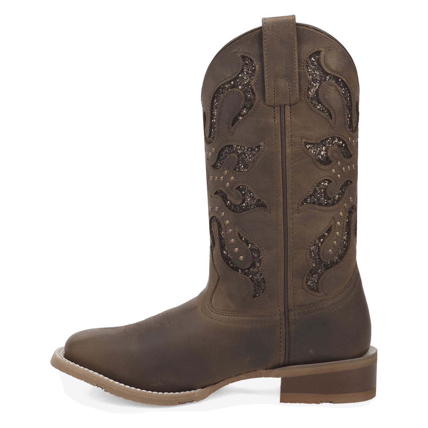 Laredo Lonestar Lace Leather Boot - Classic Western Style