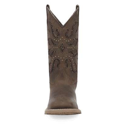 Laredo Lonestar Lace Leather Boot - Classic Western Style