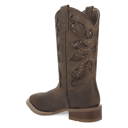 Laredo Lonestar Lace Leather Boot - Classic Western Style