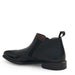 Mezlan Wing Tip Demi-Boot Black (21455)