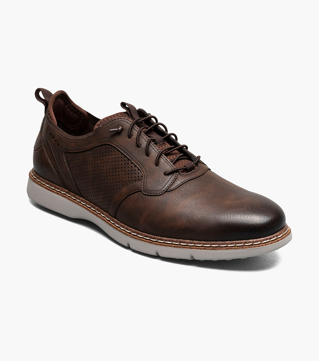 Score Plain Toe Elastic Lace Up