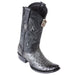 King Exotic Faded Grey Ostrich Dubai Toe Cowboy Boots