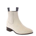 Natural Suede Ankle Boots