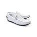 P00021-2301-perforated Driving shoe White