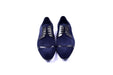 C0014031-2432 Cap toe Suede and lizard- Navy