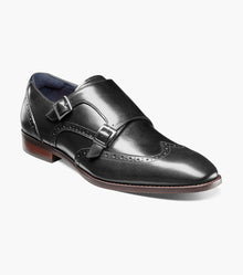 Stacy Adams Karson Wingtip Double Monk Strap by Stacy Adams Shoes