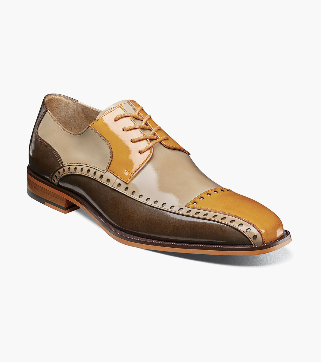 steve harvey brown dress shoes Shoe Size 7.5 Steve Harvey Brown Leather Dress Shoes