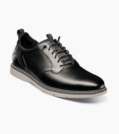 SYNC Plain Toe Elastic Lace Up