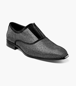 Stacy Adams Starleigh Rhinestone Plain Toe Slip On by Stacy Adams Shoes