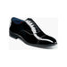 11003,Stacy Adams Patent Shiny Leather Concorde Cap Toe Oxford Lace Up