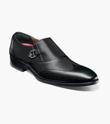 Stacy Adams Lockwood Wingtip Ornament Slip On by Stacy Adams Shoes