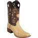 Mens Rodeo Ostrich Square Toe Boots