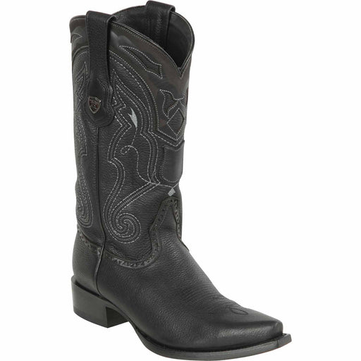 Black Snip Toe Cowboy Boots