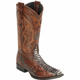 Python Skin Boots