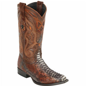 Python Skin Boots