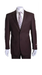 2 Button Vented without pleat fFat Front Pants Business ~ Wedding 2 piece Modern Fit Suits Side Vented 2 Piece Cheap Priced Business Suits Clearance Sale For Men 47815-8-2BV-NP Brown