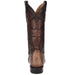 Cuadra Caiman Belly Boots in Paris Brown R-Toe