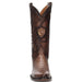 Cuadra Caiman Belly Boots in Paris Brown R-Toe