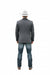 Mens Western Style Blazer – Classic Gray Cowboy Suit Jacket for Weddings, Country Events and Formal Wear in Grey Color